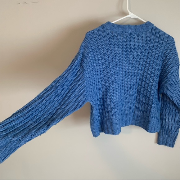 AMERICAN EAGLE Sweater (XS, Blue) - Picture 4 of 4